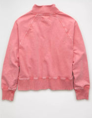 AE Big Hug Fleece Henley Sweatshirt