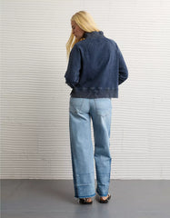 AE Big Hug Fleece Henley Sweatshirt