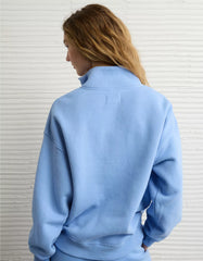 AE Everyday Luxe Quarter-Zip Sweatshirt