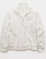 AE Everyday Luxe Quarter-Zip Sweatshirt