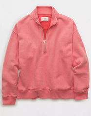 AE Everyday Luxe Quarter-Zip Sweatshirt