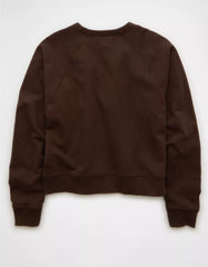 AE Cropped Raglan Sweatshirt
