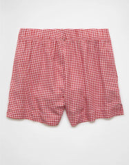 AE Flannel Boxer Sleep Short