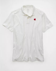 AE 24/7 Wisconsin Badgers Graphic Club Polo Shirt