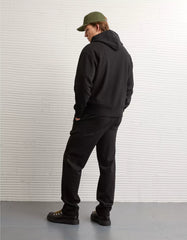 AE Laidback Luxe Heavyweight Open-Hem Sweatpant