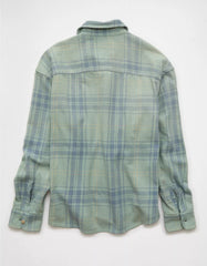 AE Boxy Flannel Shirt