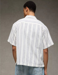 AE Relaxed Fit Short Sleeve Camp Collar Shirt