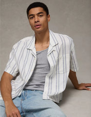 AE Relaxed Fit Short Sleeve Camp Collar Shirt