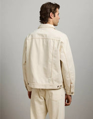 AE77 Premium Slim Fit Denim Trucker Jacket