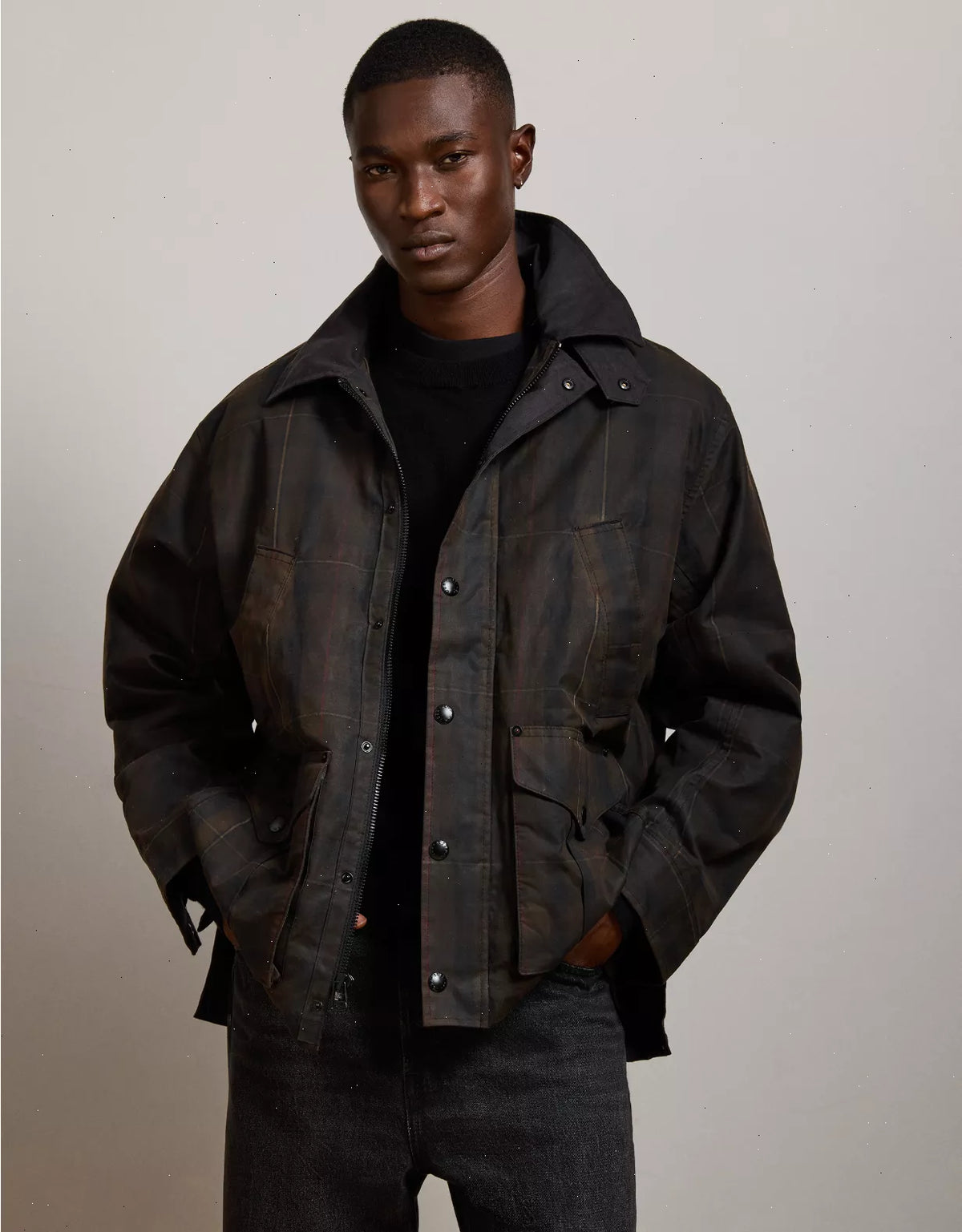 AE77 Waxed Field Jacket