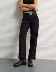 AE Stretch High-Waisted Utility Stovepipe Pant