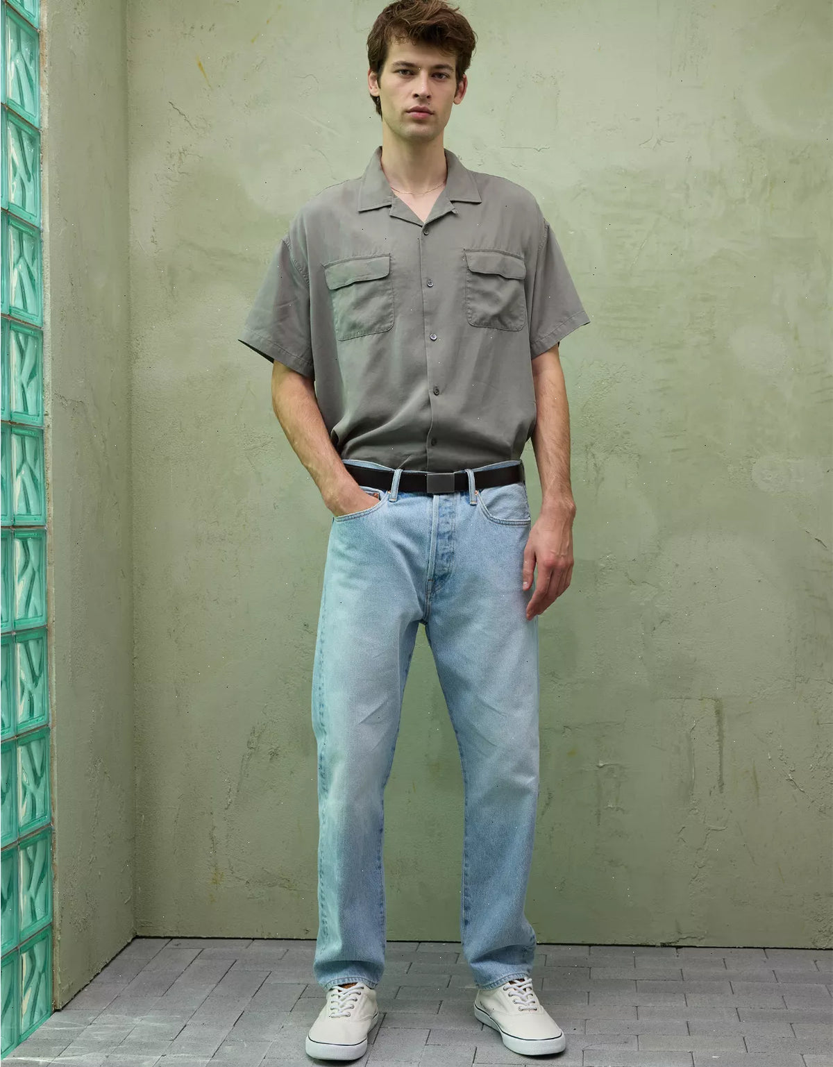 AE77 Premium Relaxed Jean