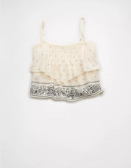 AE Tiered Pintuck Cami Top