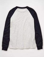 AE Boxy Long-Sleeve Baseball T-Shirt