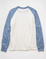 AE Boxy Long-Sleeve Baseball T-Shirt
