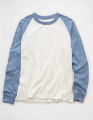 AE Boxy Long-Sleeve Baseball T-Shirt