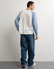 AE Boxy Long-Sleeve Baseball T-Shirt