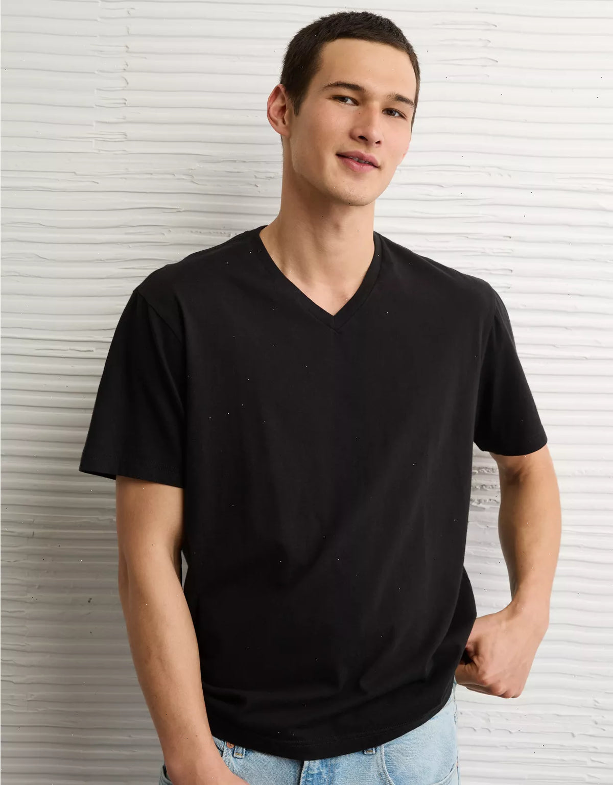 AE Lived-In V-Neck T-Shirt