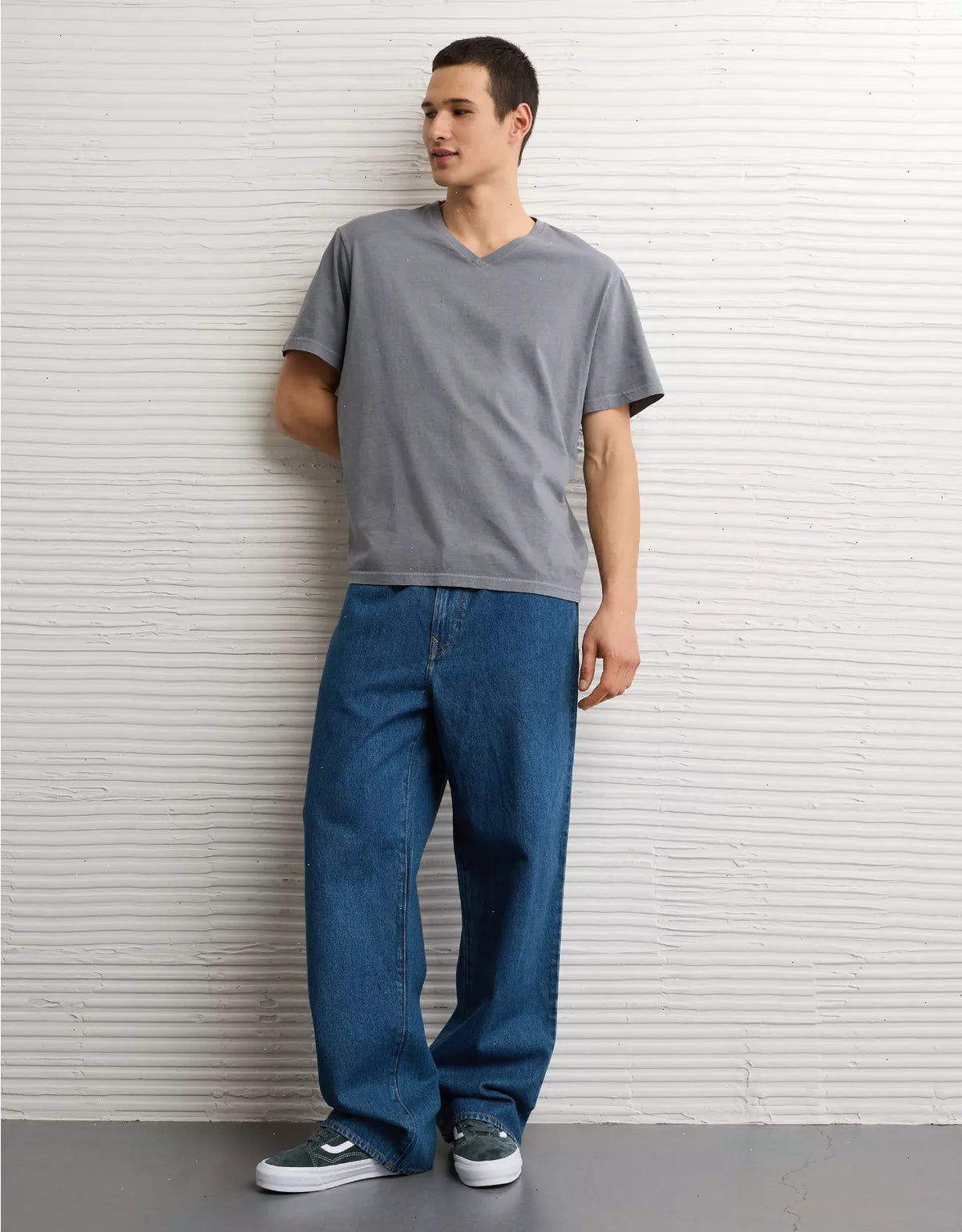 AE Lived-In V-Neck T-Shirt