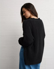 AE Chenille Cardigan Sweater