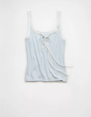 AE Lace-Up Tank Top