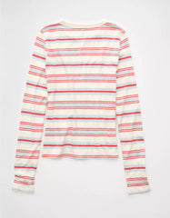 AE Long Sleeve Hey Baby Tee