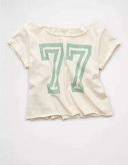 AE Off The Shoulder Graphic T-Shirt