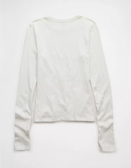 AE Long Sleeve Hey Baby Tee