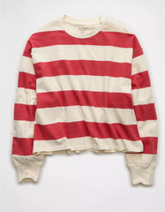 AE Striped Balloon Sleeve T-Shirt