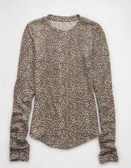 AE Long Sleeve Cozy Crew Neck T-Shirt