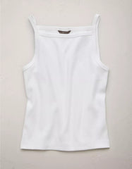 AE77 Premium Straight Neck Tank Top
