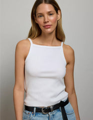 AE77 Premium Straight Neck Tank Top