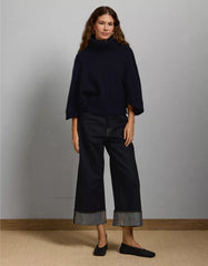 AE77 Premium Cape Sweater