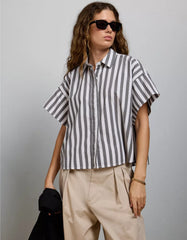 AE77 Short Sleeve Poplin Shirt