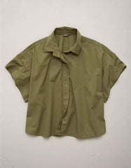 AE77 Short Sleeve Poplin Shirt