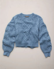 AE77 Premium Cable Sweater