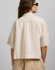 AE77 Premium Linen Camp Shirt