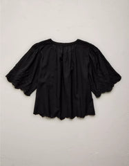 AE77 Embroidered Voile T-Shirt