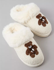AE Teddy Bear Scuff Slipper