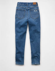 AE Strigid Curvy Ripped Mom Jean