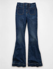 AE Next Level Curvy Super High-Waisted Flare Jean