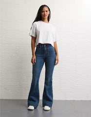 AE Next Level Curvy Super High-Waisted Flare Jean