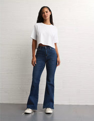 AE Next Level Curvy Super High-Waisted Flare Jean