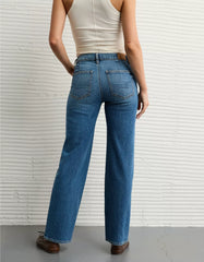 AE Stretch High-Waisted Stovepipe Jean