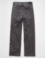 AE Stretch Snake Print High-Waisted Stovepipe Jean