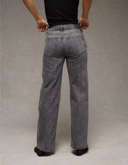 AE Stretch Snake Print High-Waisted Stovepipe Jean