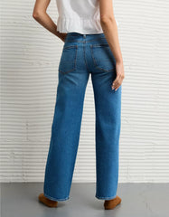 AE Stretch Studded High-Waisted Stovepipe Jean