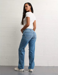 AE Stretch Curvy Ripped Straight Jean
