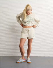 AE High-Waisted Fleece Short