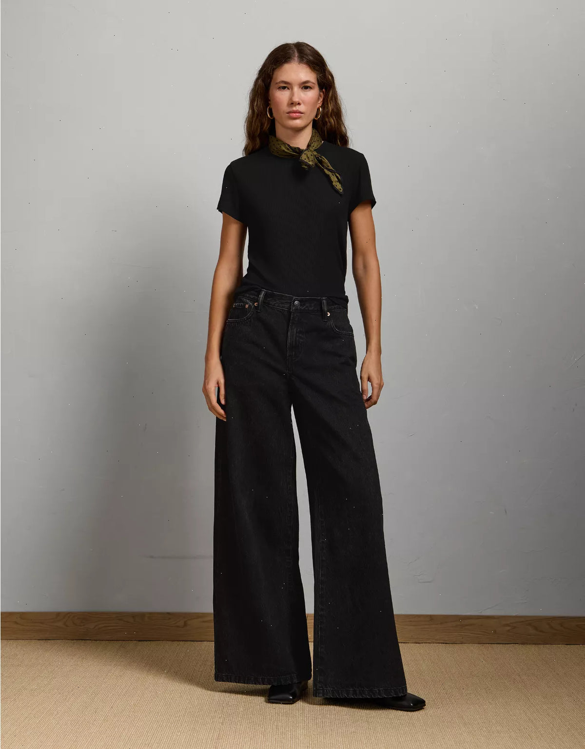 AE77 Premium Super Wide Jean